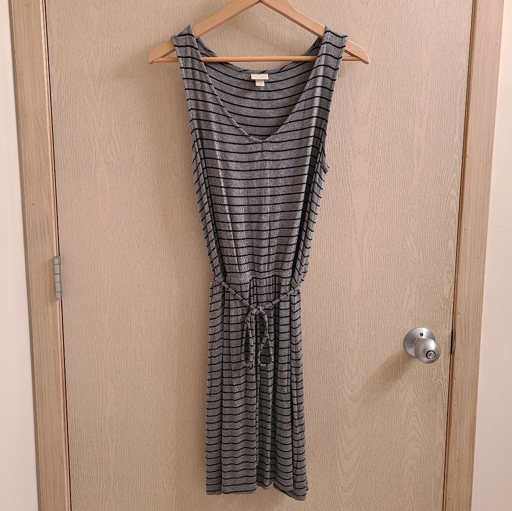 Merona Target Grey and Black Dress.